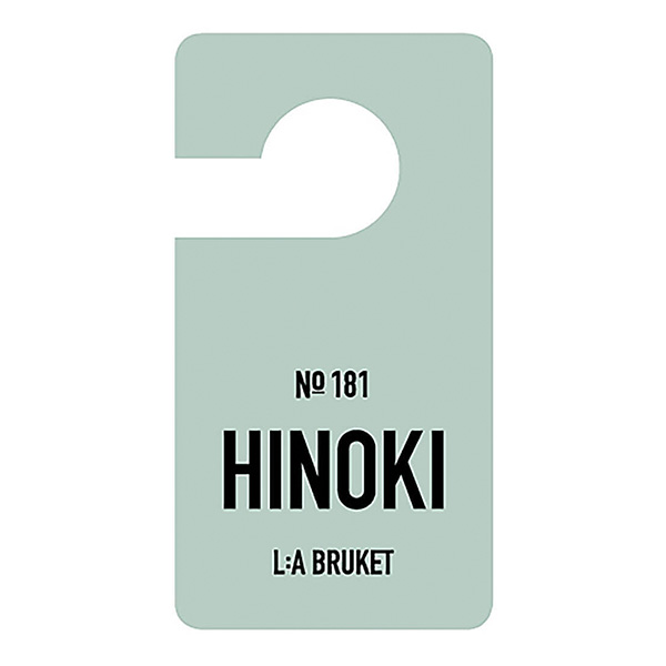 L:A BRUKET/181：ラブルケット　フレグランスタグ　ヒノキ